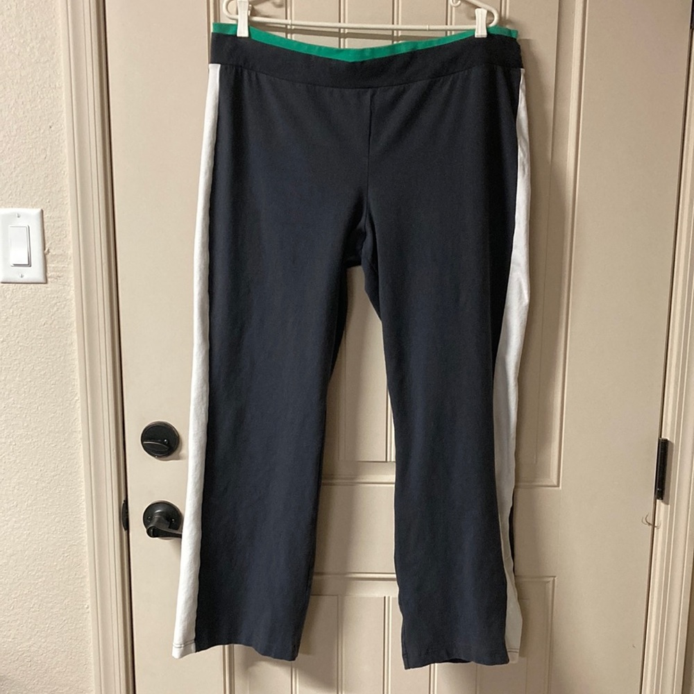 Prospirit Double Waist Band Stripe on Side Sweatpants Lounger Workout Pants XXL